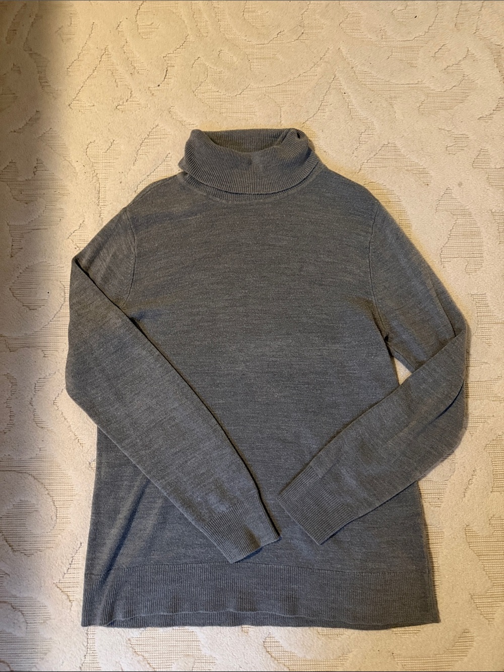 croft & barrow Gray Turtleneck Sweater